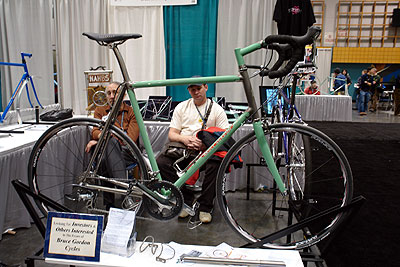 Bruce Gordon's titanium bike