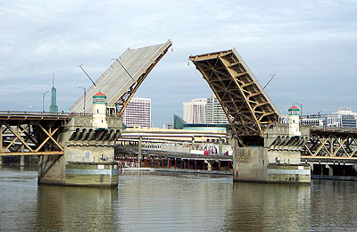 Drawbridge exercising Monday afternoon