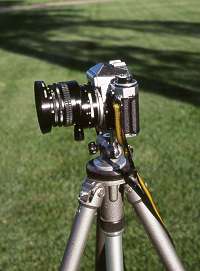PC Lens on Nikon FE